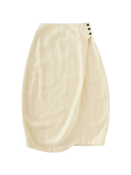  Studio Nicholson Falda Bryde Con Bolsillo De Parche - Amarillo 