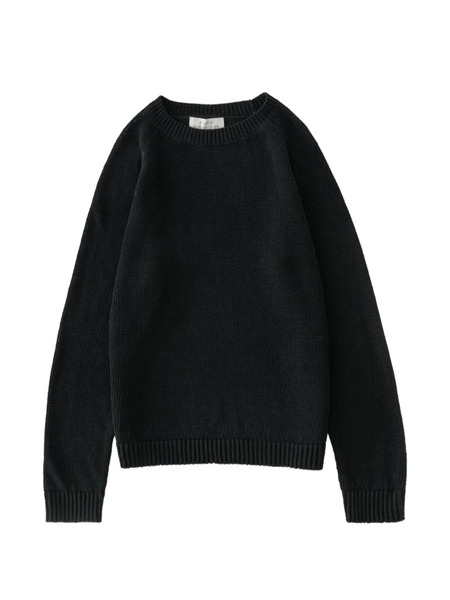  Studio Nicholson Jersey Coste - Negro 