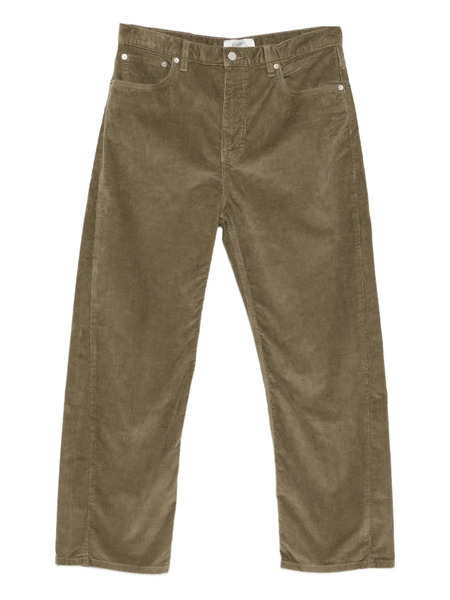 Studio Nicholson Pantalones Con Cierre De Botón - Verde 