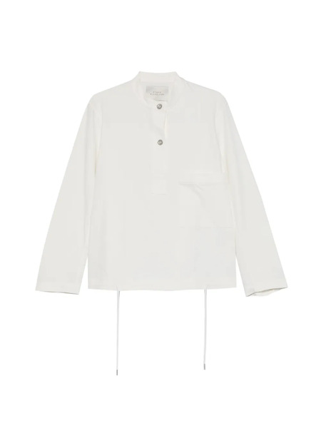  Studio Nicholson Top Con Bolsillo De Botón - Blanco 