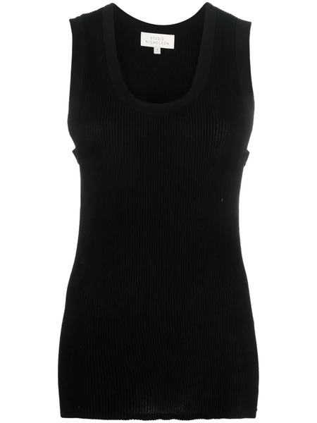  Studio Nicholson Top De Punto - Negro 