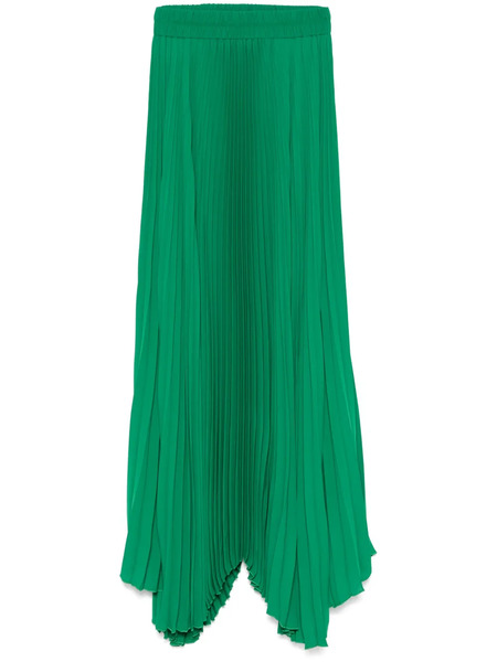  Styland Falda Larga Plisada - Verde 