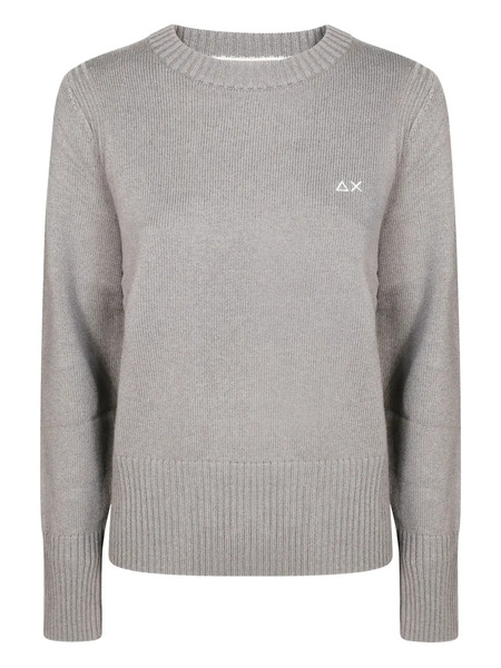  Sun68 Jersey Con Cuello Redondo - Gris 