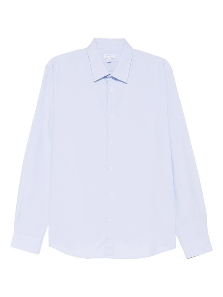  Sunspel Camisa Oxford - Azul 