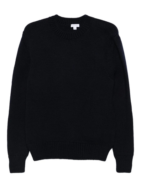  Sunspel Jersey Con Cuello Redondo - Azul 