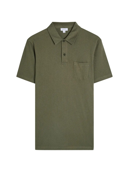  Sunspel Polo De Algodón - Verde 