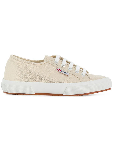  Superga Zapatillas De Plataforma Bajas - Metalizado 