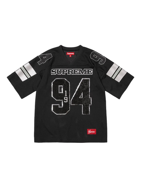  Supreme Camiseta Spiderweb Football - Negro 