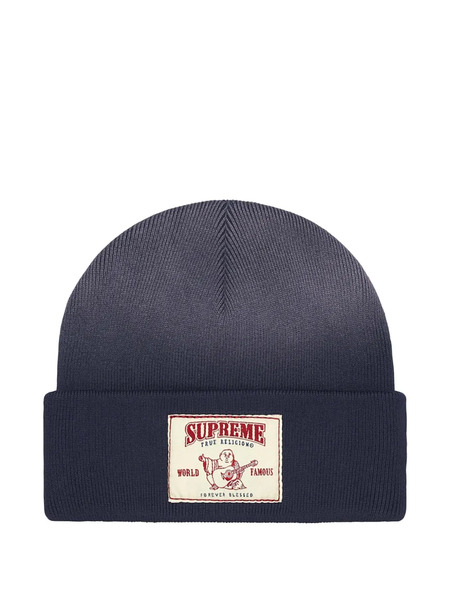 Supreme Gorro Con Parche - Azul 