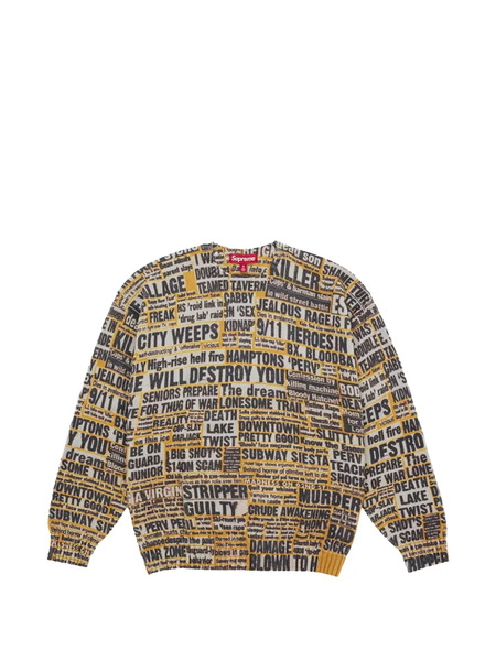  Supreme Jersey Dash Snow - Naranja 