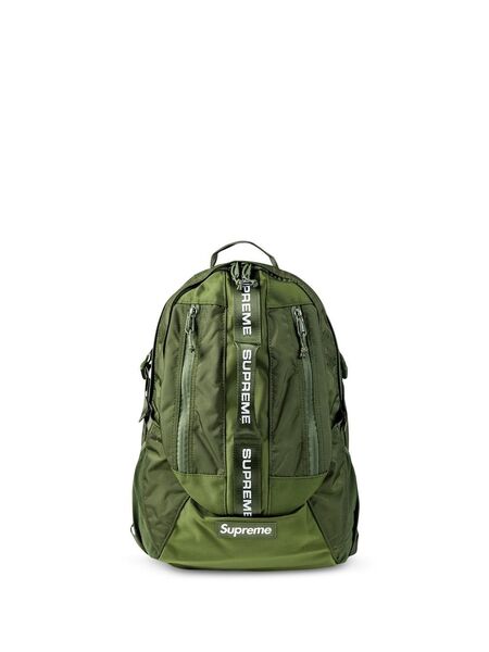  Supreme Mochila Con Logo - Verde 