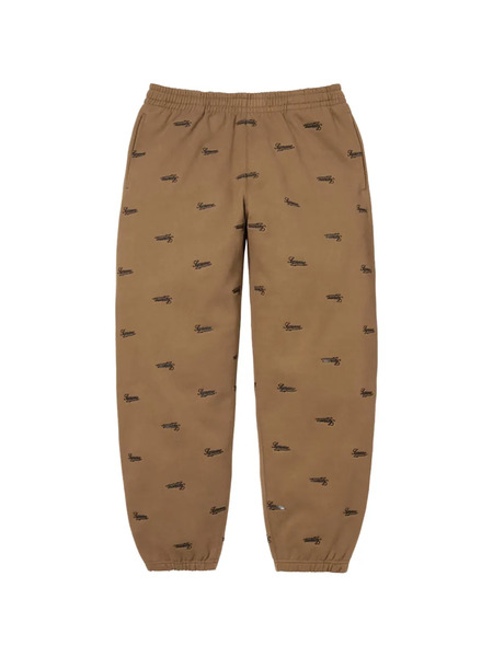  Supreme Pantalones De Chándal Repeat Script - Neutro 