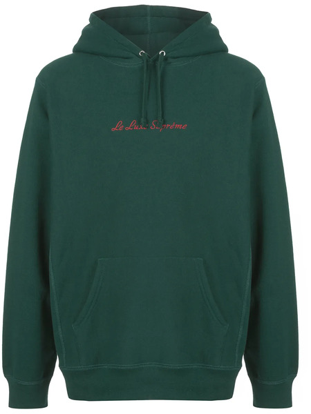  Supreme Sudadera Le Luxe Con Capucha - Verde 