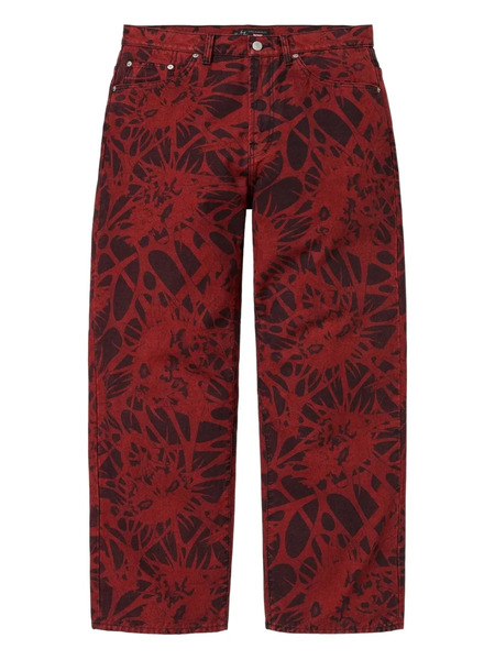  Supreme Vaqueros Con Cinco Bolsillos - Rojo 