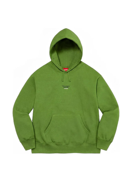  Supreme World Famous Micro Hoodie - Verde 