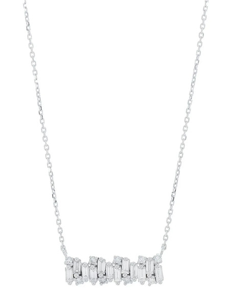  Suzanne Kalan Collar En Oro Blanco De 18 Kt Con Diamantes 
