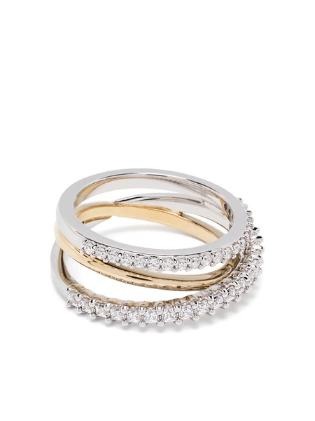  Swarovski Anillo Hyperbola - Plateado 