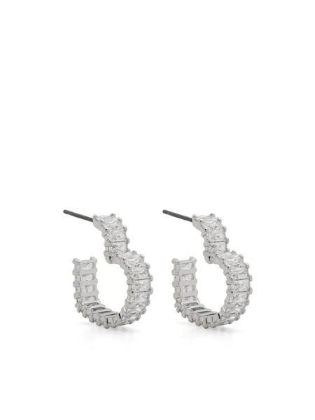  Swarovski Pendientes Matrix - Plateado 