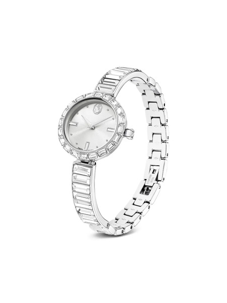  Swarovski Reloj Matrix Bangle De 25 Mm - Plateado 