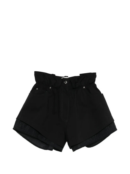  System Bermudas Con Bolsillos De Trabillas - Negro 