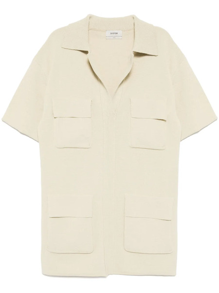  System Camisa Con Bolsillo De Parche - Neutro 