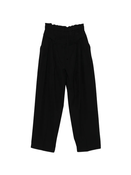  System Pantalones Con Cordones - Negro 