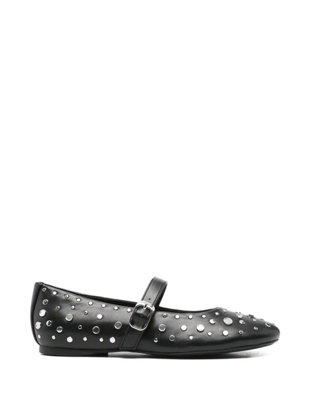  Tamaris Bailarinas Con Apliques - Negro 