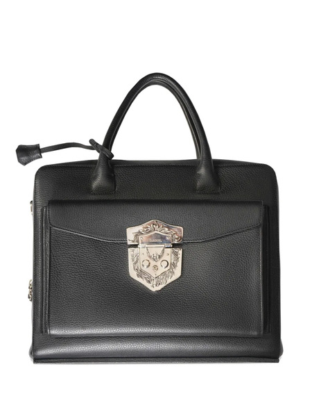  Tardini Bolso Shopper Tardini Shell Cordovan - Negro 