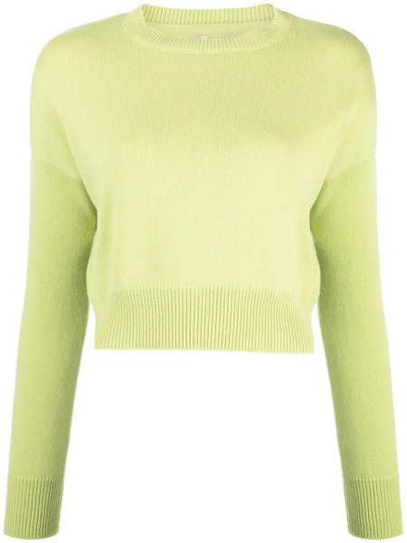  Teddy Cashmere Jersey Corto Genova - Verde 
