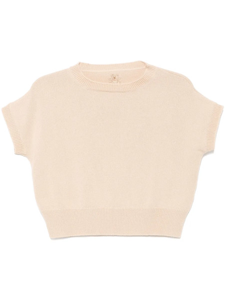  Teddy Cashmere Top Genova - Neutro 