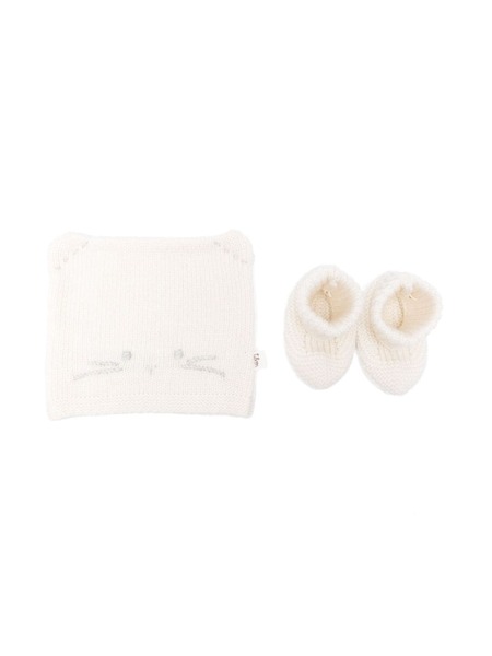  Teddy & Minou Gorro De Punto - Blanco 