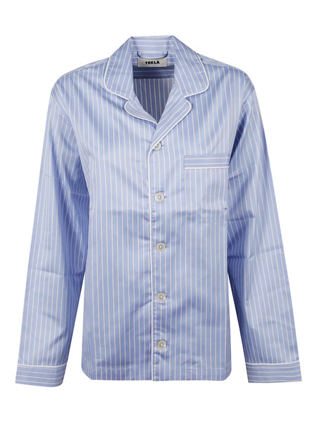  Tekla Camisa De Pijama A Rayas - Azul 