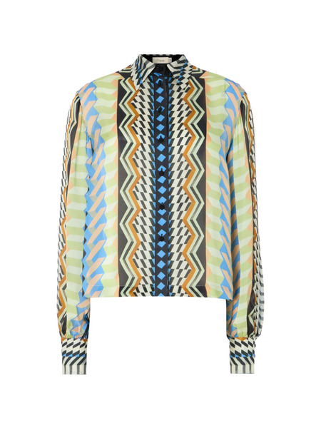  Temperley London Camisa Meryl - Azul 