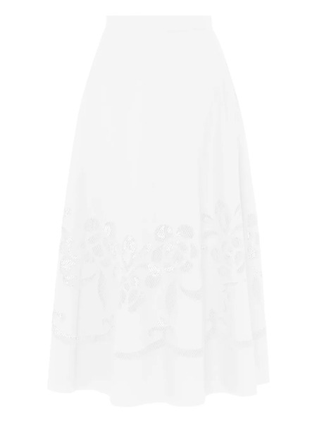  Temperley London Falda Nelle - Blanco 