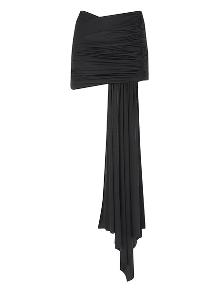  The Andamane Falda Drapeada Fruncida - Negro 