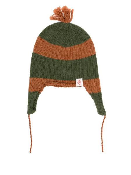  The Animals Observatory Gorro A Rayas Con Borla - Verde 