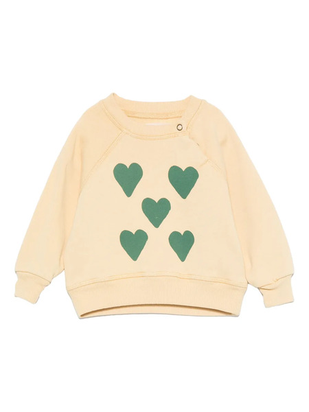  The Animals Observatory Sudadera Con Corazón Estampado - Neutro 