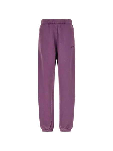  The Attico Pantalones De Chándal Con Logo Bordado - Morado 