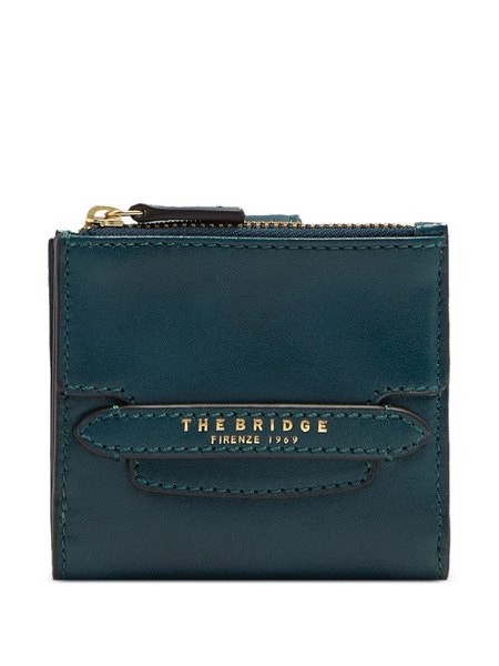  The Bridge Cartera Con Letras Del Logo - Azul 