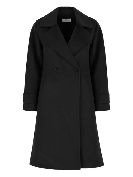  The Dynamis Studio Abrigo De Lana Con Doble Botonadura - Negro 