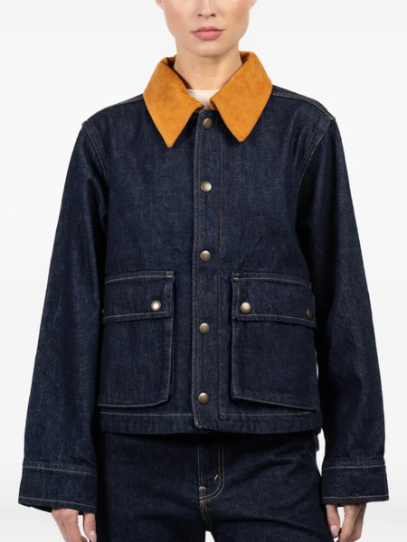  The Great. Chaqueta Vaquera Swing - Azul 