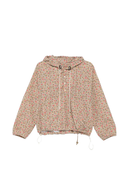  The Great. Sudadera Trailhead Con Estampado Floral - Neutro 