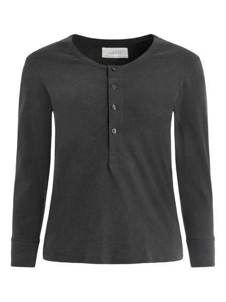  The Great. Top Con Botones - Gris 