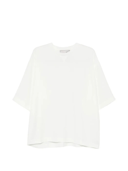  The M.. Camiseta Con Parche Del Logo - Blanco 