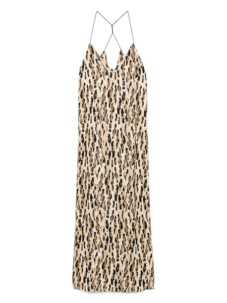  The Nina Studio Vestido Largo Athena - Neutro 