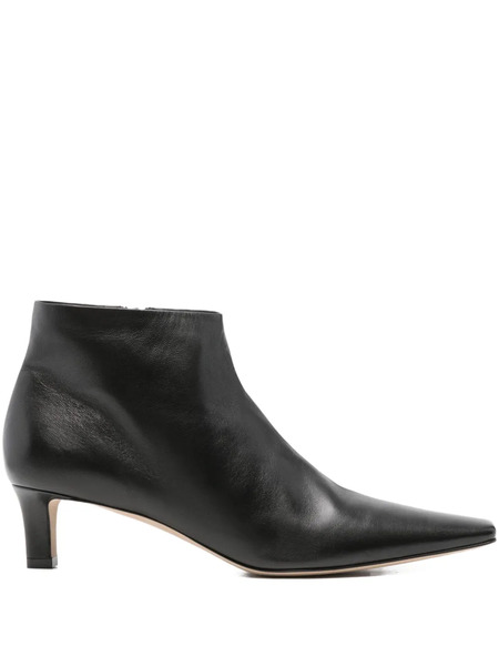  The Row Botas Carla 45 Con Puntera En Punta - Negro 