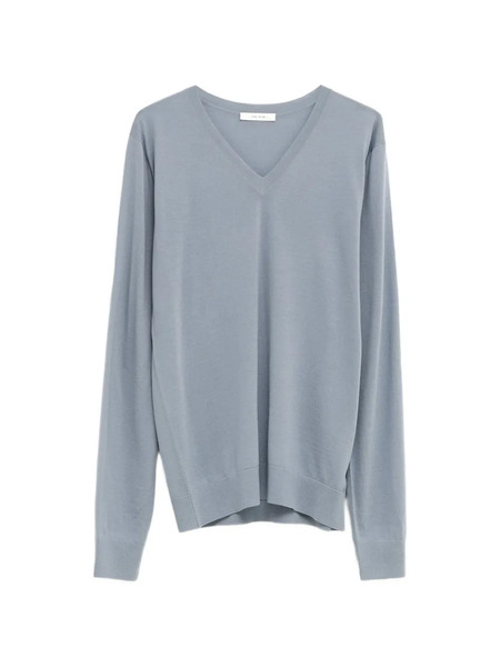  The Row Jersey Con Cuello En V - Azul 
