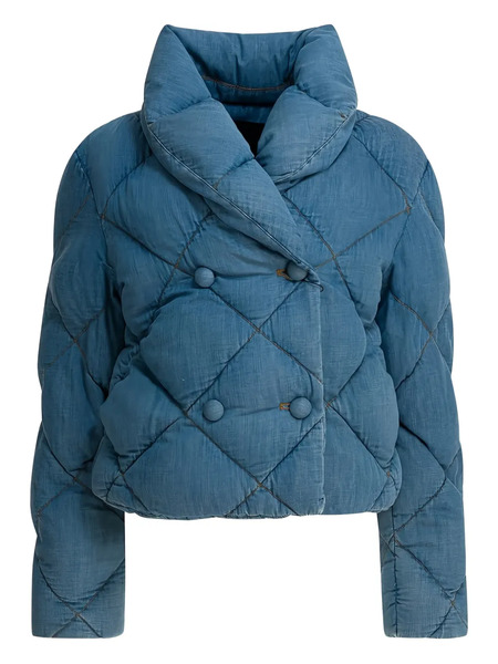  Thelaurent Chaqueta Acolchada Con Botones - Azul 