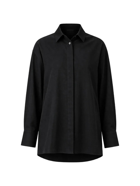  Theory Buttoned Shirt - Negro 
