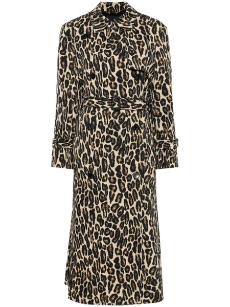  Theory Gabardina Con Estampado De Leopardo - Neutro 
